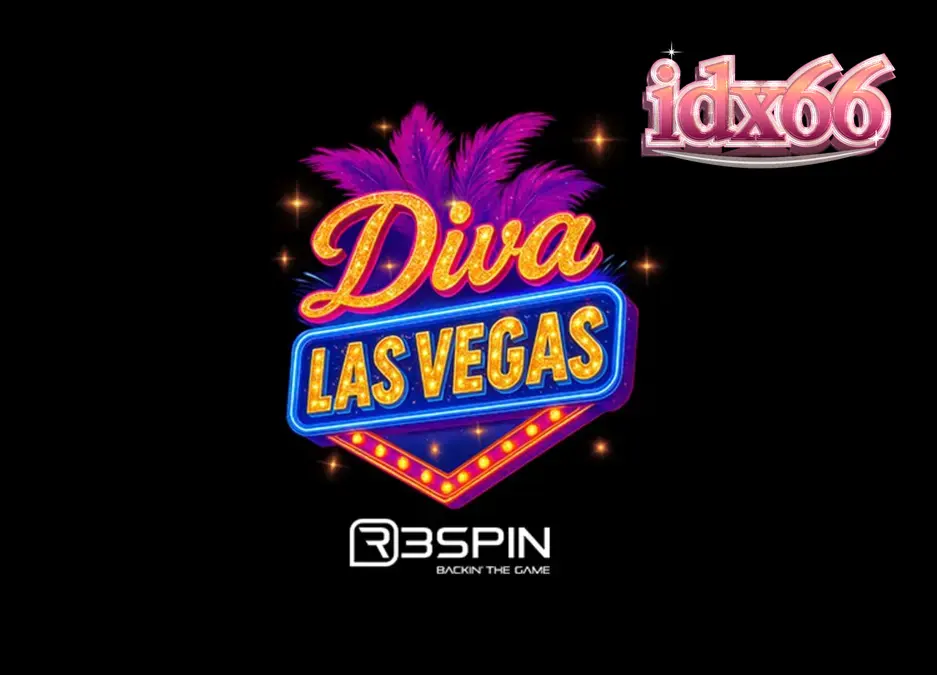 Tampilan visual slot Diva Las Vegas dengan tema kasino mewah